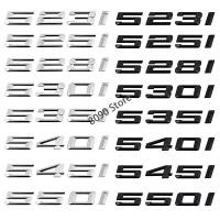 ราคา Metal Car Rear Sticker for BMW Letter 523i 525i 528i 530i 535i 540i 550i Auto Trunk Emblem Badge Decal (2462759129)