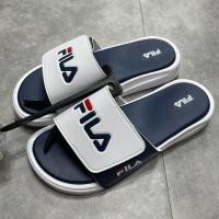 ราคา (รุ่นใหม่) FILA Hunter รองเท้าแตะผู้หญิง เหลือสี กรม Size.40-41♥ (13361207466)