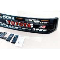 ราคา กระจังหน้า Toyota Revo 2015 GR มีไฟส้ม กระจังดำด้าน กระจังหน้าแต่ง กระจังรีโว่ ครบชุดพร้อมติดตั้ง (LA) (41808556581)