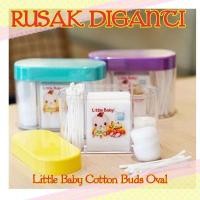 ราคา LITTLE BABY COTTON BUDS OVAL BABY powder - zeus (41955713559)