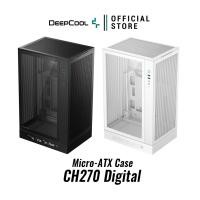 ราคา เคสคอมพิวเตอร์ DEEPCOOL - PC CASE M-ATX CH270 DIGITAL / CH270 DIGITAL WHITE รับประกันสินค้า 1 ปี (29230811751)