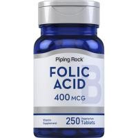 ราคา Folic Acid 400 mcg. (250Tablets) กรดโฟลิก ดูแลตั้งครรภ์ (43876856876)