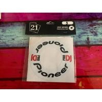 ราคา สีขาวลาย pioneer dj Size " S " สติกเกอร์ 1 ชุดมี 2 ชิ้น Skin jog สำหรับ XDJ RR DDJ SB DDJ SB2 SB3 (25188467174)