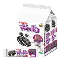 ราคา ฟันโอ คุกกี้แซนวิชรสช็อกโกแลต สอดไส้ครีมคุกกี้แอนด์ครีม 40.5 ก. 12 ชิ้น (FUN-O Sandwich Chocolate Cookies Filled with Co (29231175085)