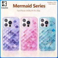 ราคา Kingxbar Mermaid Series เคสกันกระแทก เคส 3D เกล็ดนางเงือก สวยมาก สำหรับ iPhone 14Promax / 14Pro / 13Promax (22755159633)