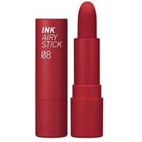 ราคา [พร้อมส่ง] Peripera Ink airy velete stick #8 warmy red (16407108801)