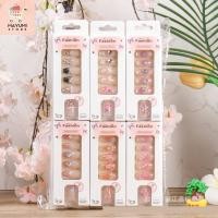 ราคา N-04 ขายยกโหล ราคาส่ง (12 กล่อง) เล็บปลอม คละแบบคละลายตามรูป (27174735338)