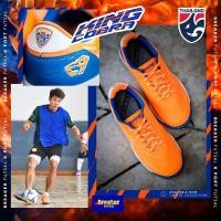 ราคา รองเท้าฟุตซอลเบรกเกอร์ Breaker King Cobra (BC010) สี Orange/Blue size39 (21962911144)
