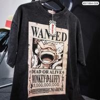 ราคา New Products เสื้อยืดฟอกลูฟี่ วันพีช โอเวอร์ไซส์ สกรีนลาย (17999643128)