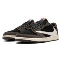ราคา รองเท้าสตรีท Travis Scott x Air Jordan 1 Low OG SP “Dark Mocha” (4618368415)