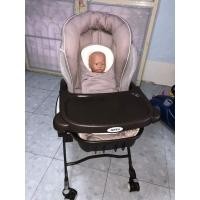 ราคา รุ่นใหม่ล่าสุดมือ1 ราคา34000 เปลไกวอัตโนมัติพร้อมปรับเป็นเก้าอี้ทานข้าว ยี่ห้อAprica รุ่นcocochi สีน้ำตาล (7856487524)