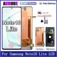 ราคา จอแสดงผล AMOLED ใหม่สําหรับ Samsung Note 10 Lite จอแสดงผล LCD Touch Screen Digitizer สําหรับ Samsung Note10 Lite เปลี่ยนจอแสดงผล (45705081390)
