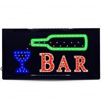 ราคา ป้ายไฟ LED BAR ขนาด48*25ซม. ป้ายไฟสำเร็จรูป,อักษรตกแต่งหน้าร้าน (9667465074)