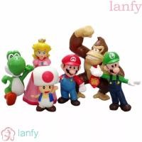 ราคา ตุ๊กตาแต่งเค้ก ธีมการ์ตูน ซุปเปอร์มาริโอ้ (ชุด 6 ชิ้น) (23880078512)