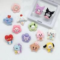 ราคา BTS KUROMI SANRIO CHARACTER CLAY BROOCH PIN (11980612392)