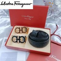 ราคา 【กล่องของขวัญ】เข็มขัดหนังวัวแท้ 100% คุณภาพสูง แฟชั่นใหม่ สําหรับผู้ชาย และผู้หญิง (27801004406)