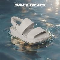 ราคา Skechers รองเท้าแตะผู้หญิง Footsteps Foamies สี Natural size US8 สภาพดี (41250728116)