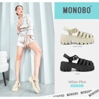 ราคา รองเท้าแตะผู้หญิง MONOBO MILAN PLUS Cross Strap สําหรับผู้หญิงไทยแท้ (26972518403)