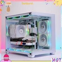 ราคา 120mm Case Cooler Fan 800-1800RPM 5V 3Pin ARGB Quiet Case Fan 4Pin PWM สําหรับ PC Case Cooling System CPU Water Cooler [Sunburst11.th] (49104342224)