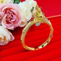 ราคา กำไลพญานาคพลอยนพเก้า กำไลคลิปล็อค เส้นผ่านศูนย์กลาง 5.5cm เสริมบารมี ใส่อาบน้ำได้ สร้อยข้อมือ ทองไมครอน ทองชุบ (11549389452)