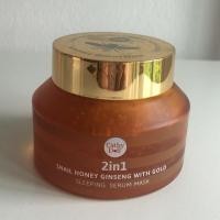 ราคา CATHY DOLL เซรั่มมาส์ก 2in1 Snail Honey Ginseng With Gold Sleeping Serum Mask (5838236670)