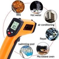 ราคา 5PCS BENETECH Digital Infrared Thermometer Non-Contact GM700 Industrial Temperature Meter Laser Pyr (57252924435)