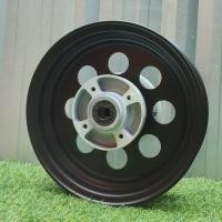 ราคา ชุดล้อหลังพร้อมดุม ขอบ 10 ใส่บาจา ล้อสีดำ Stallions Baja (1 วง) (23234123145)