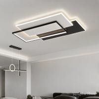 ราคา Modern Minimalist Living Room Lamp led Ceiling Light Large Light Bedroom Three Rooms Two Living Rooms Dining Room Lighti (46300102585)