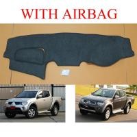 ราคา (1ชิ้น) พรมปูคอนโซลหน้ารถ มิตซูบิชิ ไทรทัน ปี 2005-2014 มี Airbag Mitsubishi Triton พรมปูคอนโซล พรมปูแผงหน้าปัด พรมหน้าร (9510290306)