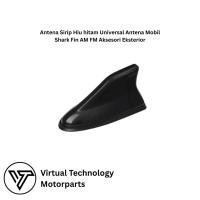 ราคา Universal Black Shark Fin Antenna Shark Fin AM FM เสาอากาศรถยนต์อุปกรณ์เสริมภายนอก (46854090646)