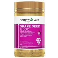 ราคา Healthy Care Grape Seed Extract 12000 300 Capsules (29203929323)