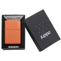 ราคา Zippo Orange Matte 231ZL ของแท้ Made in USA (6217171542)