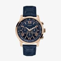 ราคา Guess นาฬิกาข้อมือผู้ชาย Horizon Chronograph Blue รุ่น W0380G5 (6935987583)