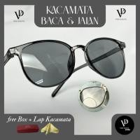 ราคา - VanDjava.Store - แว่นตาป้องกันแสงสะท้อน Double Focus Oval Dim || แว่นตาอ่านหนังสือเดินเลนส์ทรงรีหรูหรา (45001316848)