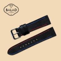 ราคา Hitam Original Saffiano Handmade สายนาฬิกา - สีดํา (24837486665)