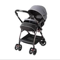 ราคา รถเข็นเด็ก Aprica Optia Premium สีเทา ขาย 21000 ราคาเต็ม 27900 (7404455195)