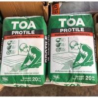 ราคา ปูนกาวทีโอเอ โปรไทล์ TOA Protile ถุง 20กก. สำหรับปูกระเบื้องชนิดมาตรฐาน (2783439803)