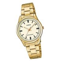 ราคา Casio Standard สีทอง สแตนเลสสตีล รุ่นLTP-V005G-9A (139008385)