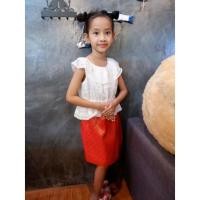 ราคา ชุดไทยเด็กผู้หญิงเซ็ทเสื้อกับกระโปรง (10512825164)