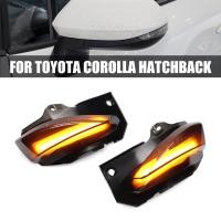 ราคา 2 ชิ้น ไฟ LED ไดนามิก ติดกระจกมองข้าง สําหรับ Toyota Yaris Ativ Vios Corolla Hatchback Sienta Aqua (43874208226)