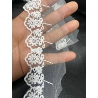 ราคา ยกพับ15หลา ลูกไม้ระบาย เป็นลูกไม้ผ้าไหมแก้วใช้แต่งขอบเสื้อผ้า (18195196215)