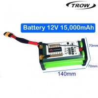 ราคา ✿Battery 12V 4S 15Ah และ 30Ah แบตเตอรี่แบตแอมจิ๋วลำโพงบลูทูธ ลิเธี่ยมฟอสเฟต แรงดันใช้งาน 12.6V-14V (24235602684)