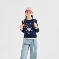 ราคา เสื้อยืดแขนยาวเด็กผู้หญิง Balabala คอลเลกชันใหม่สำหรับฤดูใบไม้ร่วงปี 2025 (42315638984)