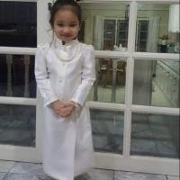 ราคา ชุดไทยจิตรลดาเด็กผู้หญิงสีครีมงาช้างอายุ2-7ปีชุดไทยสีครีมงาช้างเด็กผู้หญิงชุดงานบุญชุดผ้าไหมชุดไทยเด็กสีครีมงาช้าง (6218397465)