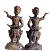 ราคา ตุ๊กตาไม้แกะสลักศิลปะสะไตล์ไทยพม่าโบราณดั้งเดิมสะสมตกแต่งบ้าน (53506222525)