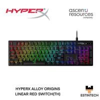ราคา Keyboard (คีย์บอร์ด) HyperX Alloy Origins Linear RED Switch (TH) ของใหม่ประกัน 2ปี (13775578415)