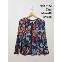ราคา เสื้อเชิ้ต เสื้อเชิ้ตลายดอก zara E172 (46353054307)