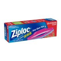 ราคา ซิปล็อค (ZIPLOC) ถุงซิป ขนาด 17.7x18.8 ซม. บรรจุ 25 ใบ (43957343235)