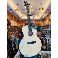 ราคา กีต้าร์โปร่ง Kimmy รุ่น K-305 41 นิ้ว ไม้หน้าแท้ top solid Spruce งานเคลือบเงา Make in Indonesia (28185732844)