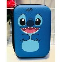 ราคา STITCH กล่องเก็บสายชาร์จ กล่องใส่ Power bank , HDD , หูฟัง , เอนกประสงค์, Size L ลาย 1 SMILE A L งานดี eva by 8118 (9563810116)